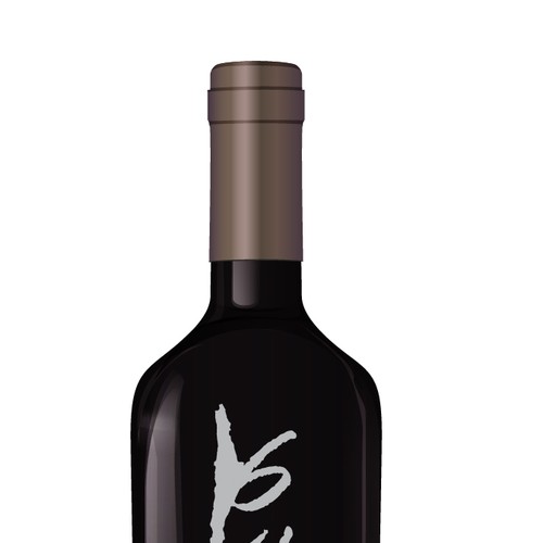 Chilean Wine Bottle - New Company - Design Our Label! Design by Anton Sid