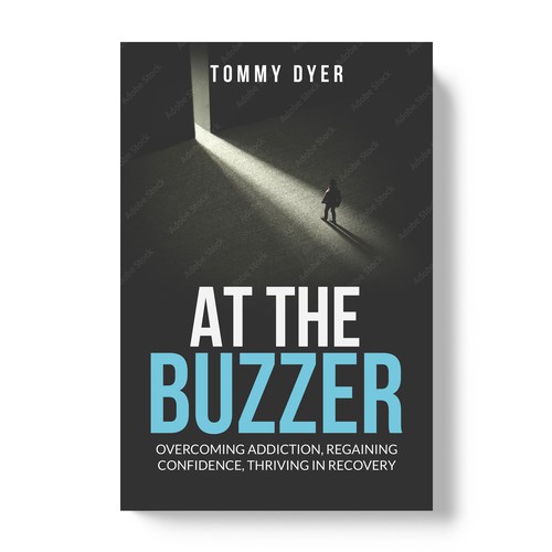 Book cover for inspirational, comeback story out of addiction into recovery! Design by TopHills