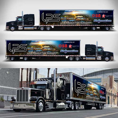 Live Prouduction Summit - TRAILER GRAPHICS Design by MasterWraps™