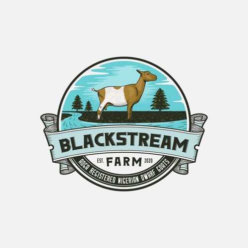 DESIGN A FUN AND PROFESSIONAL LOGO FOR AN AWARD WINNING GOAT FARM Design by TamaCidé