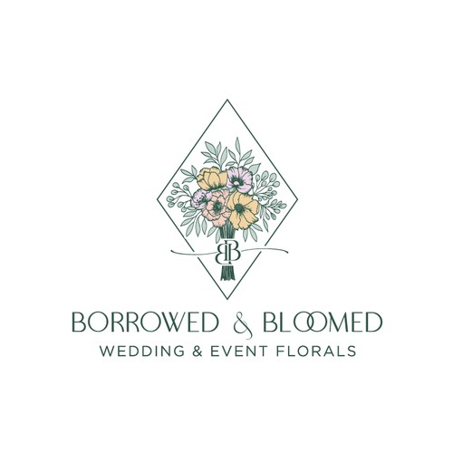 Captivating Logo for silk floral arrangement business Design by Ela Brigal