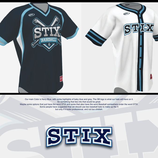 NEED A LOGO FOR A BASEBALL TEAM CALLED THE STIX. Logo design contest