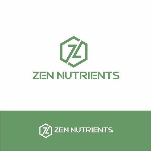 When science and nature collide.....need a modern zen nutrients supplement brand logo. Design by mahesabenar