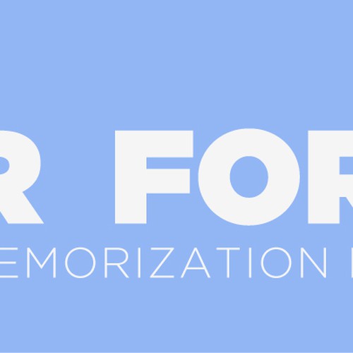 Create the next logo for Nvr Forget Design by BrendanNathan