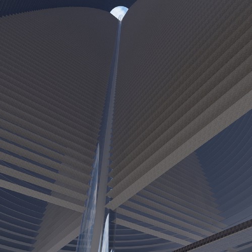 3-D rendering of an arcology Design by Hamed.1