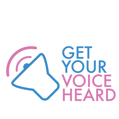 Logo For New Business Brand 'get Your Voice Heard' 