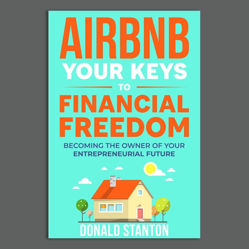 Airbnb book cover designed to attract readers worldwide Design réalisé par Unboxing Studio