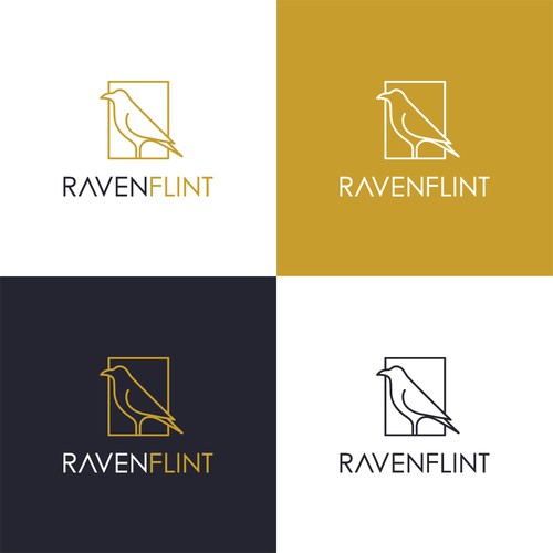 RavenFlint - Business Logo Design by PINAKING