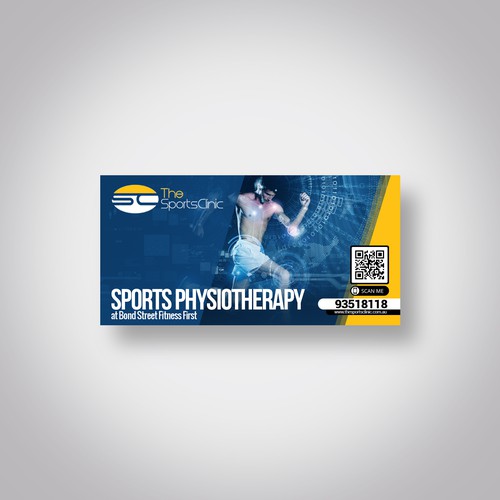 The Sports Clinic Physiotherapy starting in a new gym facility Design by Stanojevic