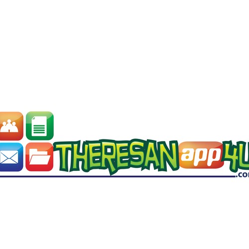 theresanapp4u needs a new logo Design by ArJJBernardo