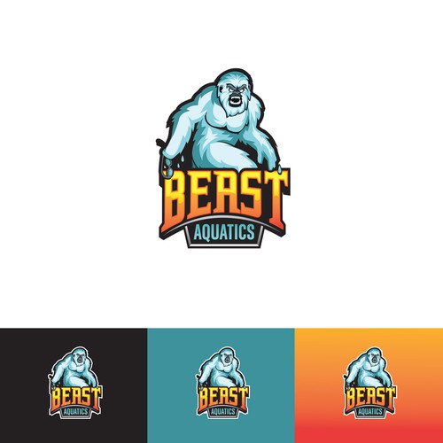 Strong, athletic Yeti design for a new team! Design by haganhuga