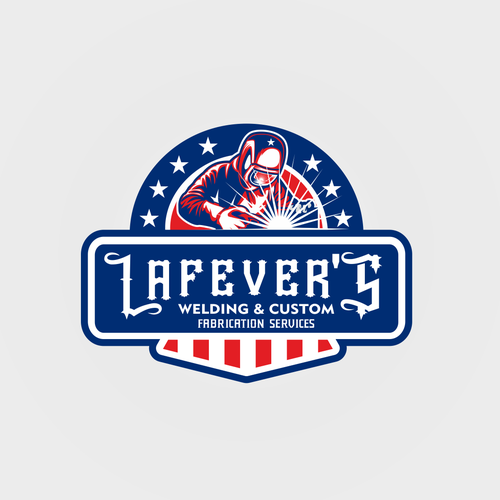 Create new logo for Lafever’s Welding and Custom Fabrication Design by Trovic Designer