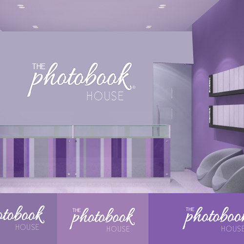 logo for The Photobook House Design by Interactiveboss