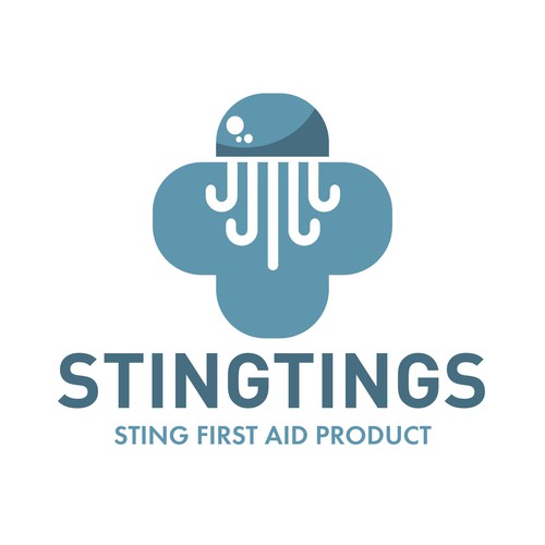 Logo for Jellyfish Sting First Aid Product Design by ifux