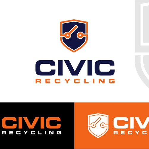 Modern Logo for Recycled Electrical Parts Company Design by hegykc