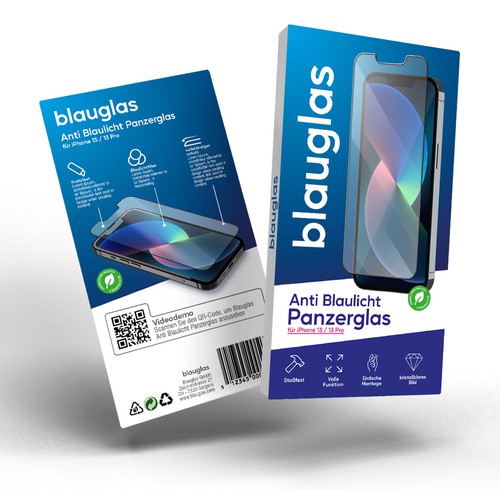 create a packaging design for a iPhone screen Protector Design by BLL•DSN
