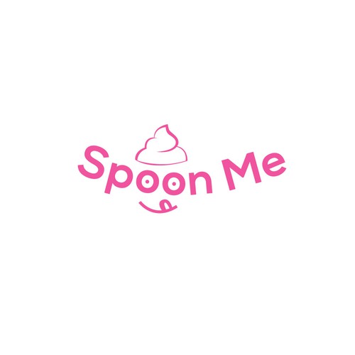 Create a trendy logo for a new Frozen yogurt shop! Spoon Me Yogurt Design by Alpha Creative