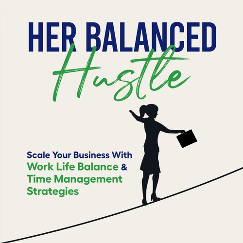 Her Balanced Hustle Cover Art Design by OnnoRokom