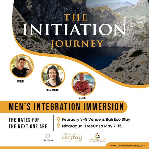 The Initiation Journey Retreat for Men Design by ♛ ReN™