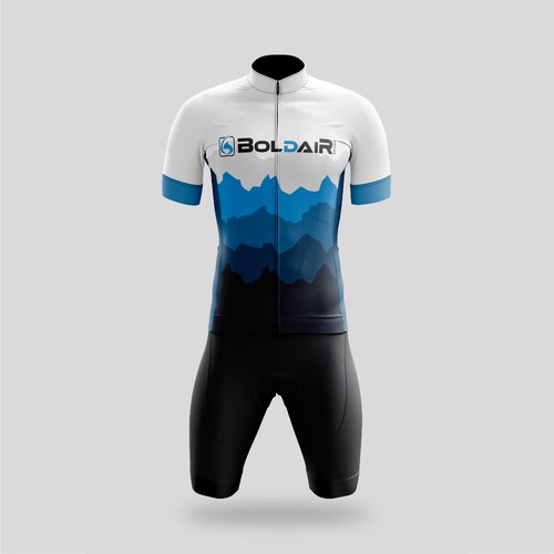 Bike Jersey for a Team Design by André Orrú