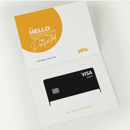 Design Delightful packaging for the perfect gift card por Paresh Jadhav