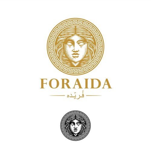 A legendary logo inspired by Venus and ancient Greek inscriptions for gem brand Design by Sett"