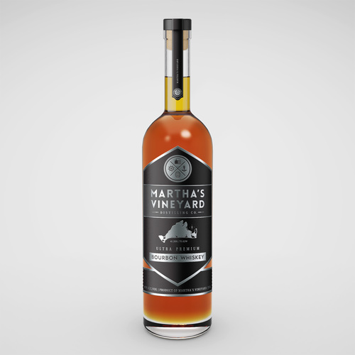 New bourbon bottle label Design by BDV