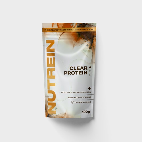 nutrein gold-ontwerp door SRGrafica