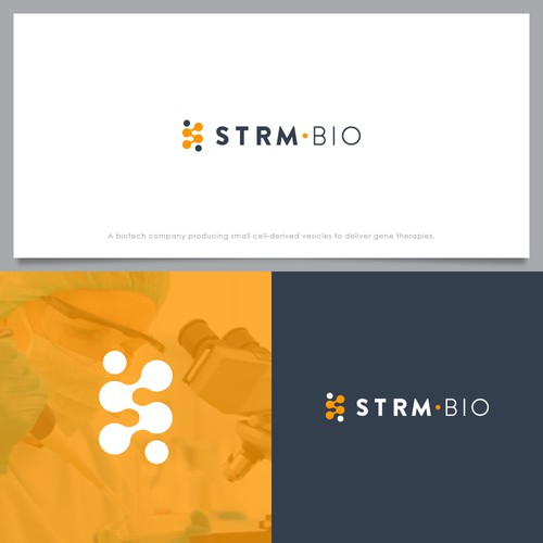 Innovative new biotech company logo competition Diseño de TimRivas28