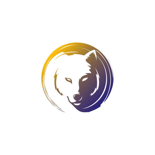 Wolf Sun/Moon Logo For Spiritual Website Design by via_oktav