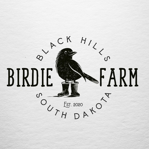 Inspired logo for a 'farm to fork' regenerative farm and lifestyle brand Diseño de mr.lapis