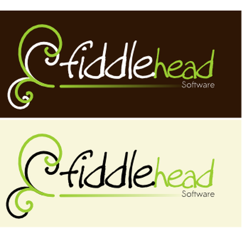 Designs Fiddlehead Software Logo Design Logo design contest