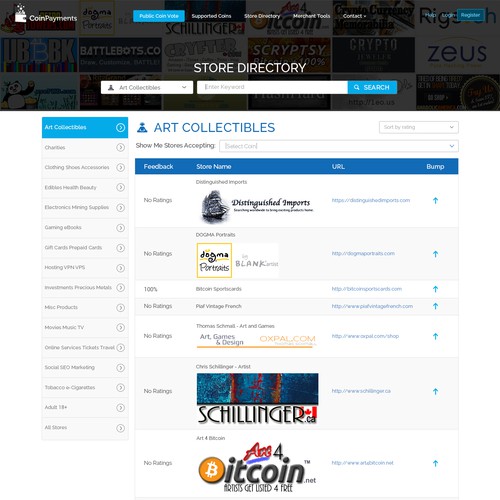 Coinpayments.net Bootstrap 3-Compatible Deisgn Contest Design by KashiArts