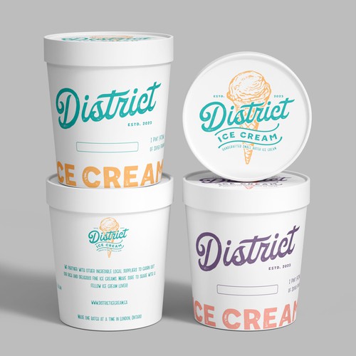 Design di 'Cool' NEW Ice Cream Pint design di CUPEDIUM