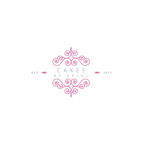 New logo for a young and inspiring luxury wedding cake company Design by wonderland office