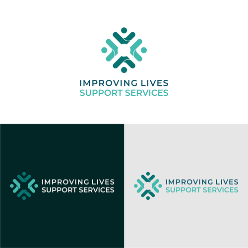 I want a logo that signifies inclusivity, improvement, and community help Design by nisae