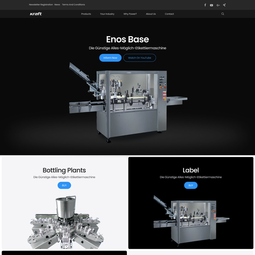 Web page design contest entry by WebNest™