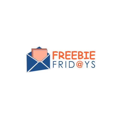 Freebie Fridays - Fun Modern Logo that grabs attention! :) Design by greenballoon