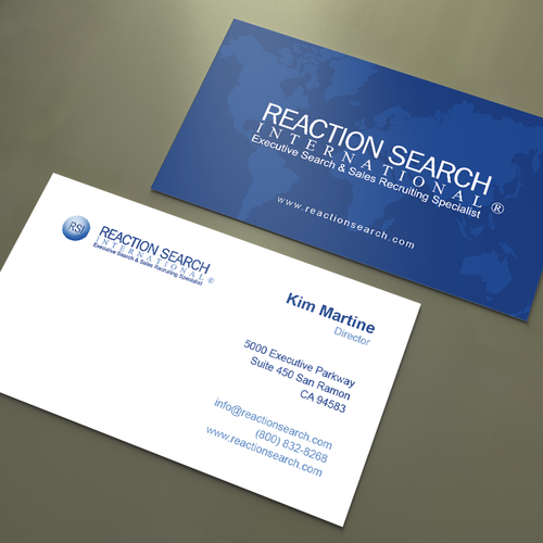 Create a new Business Card design for an Executive Search Company-ontwerp door An'