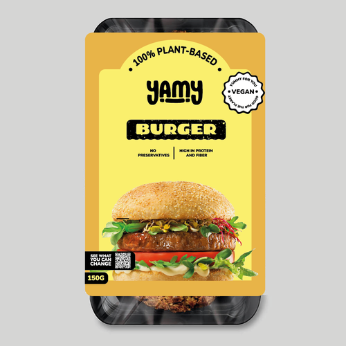 Vege food packaging design Design by Grozny Ninja