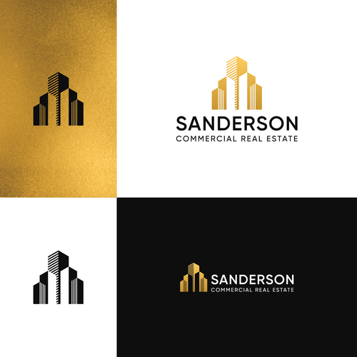 Bring the heat! - Sanderson Commercial Real Estate Logo & Website Design réalisé par BlindB