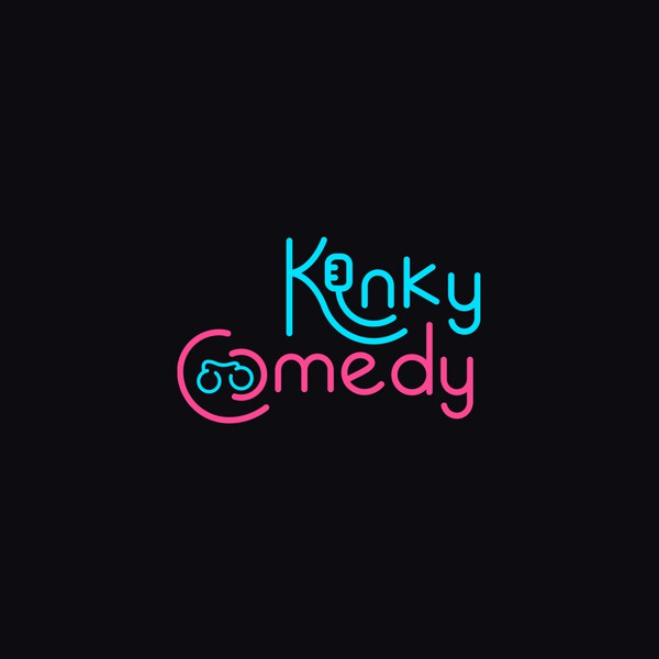 Nightclub comedy show logo