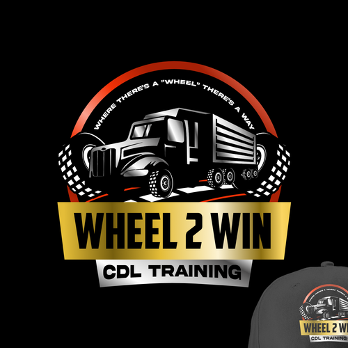 Design a Catchy Logo for CDL Truck Driving School Diseño de Mr. Rious ⚡