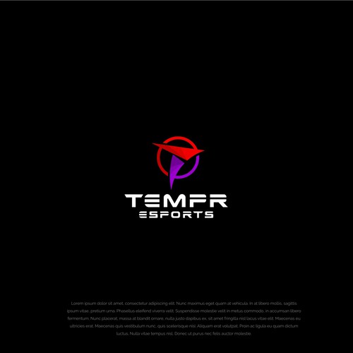 Logo for TEMPR Esports Design by R.one