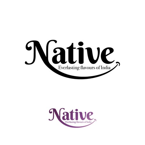 Logo for Food and beverage company focused on selling indigenous food products from all over India Design réalisé par Beppe064