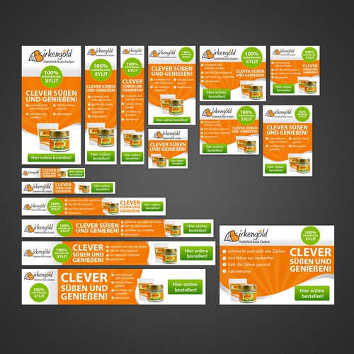 Google Display Banner Campaign For A Healthy Sugar Substitute