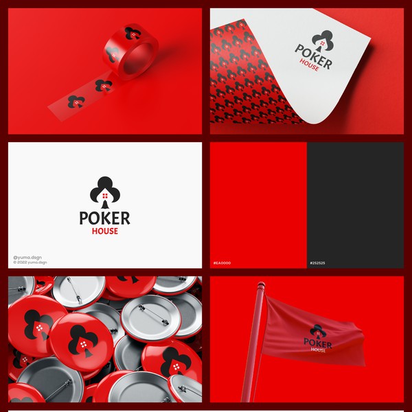 Poker House Logo Design
