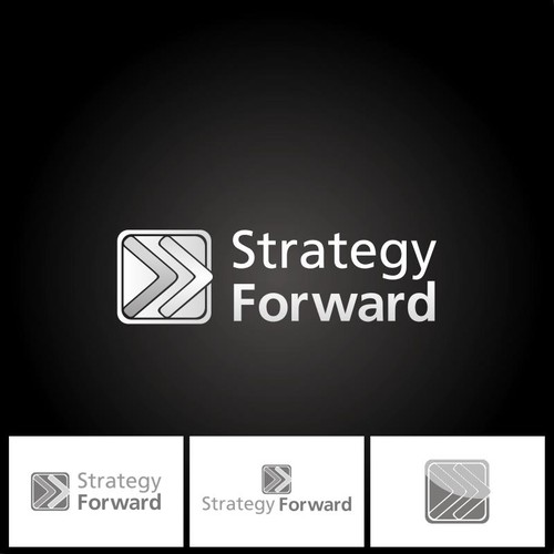 logo for Strategy Forward Design by @MarD