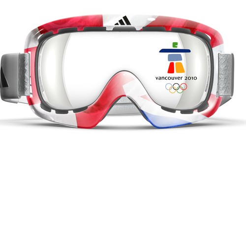 Design adidas goggles for Winter Olympics Ontwerp door Sparkey