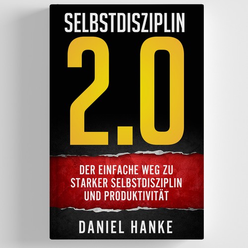 Book cover for a book about SELF-DISCIPLINE Design by Yesna99